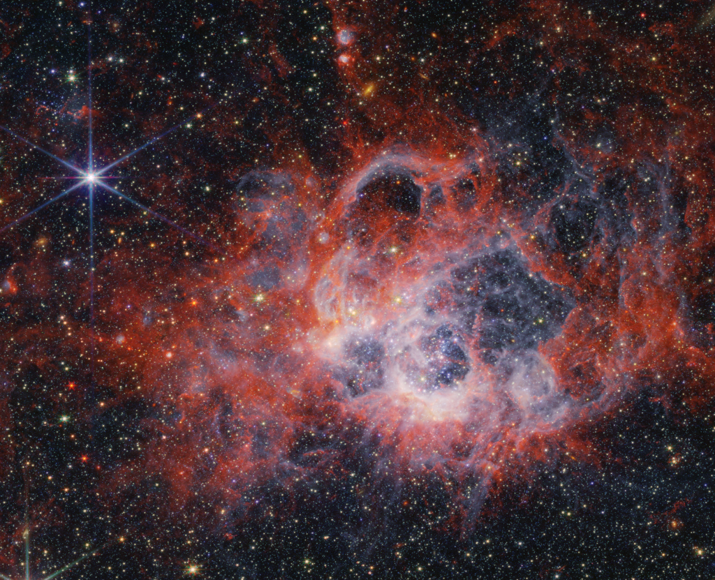 تصویر نجومی روز - Ngc 604: مهد کودک غول پیکر ستارگان